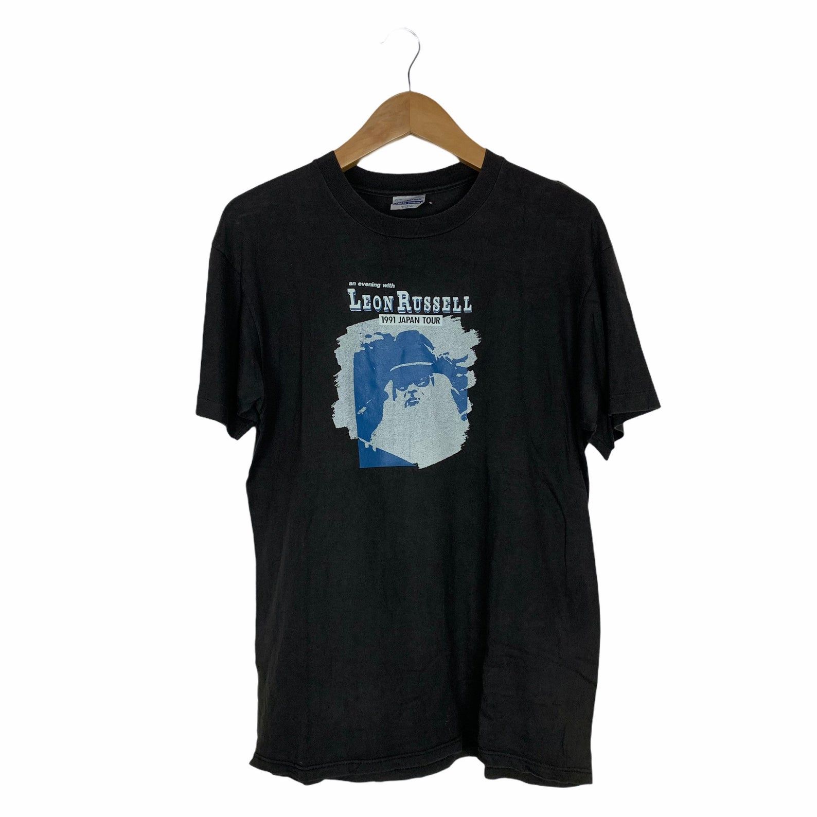 Vintage 1991 Leon Russell Japan Tour Tshirt