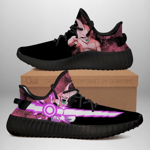 Best Power Skill Majin Buu Yeezy Shoes Dragon Ball Z Anime Sneakers Fan