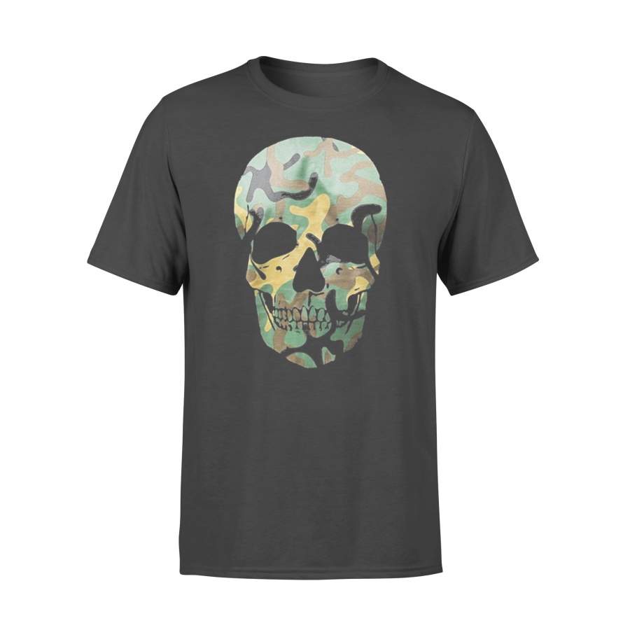 Camo Serrano Skull T-shirt