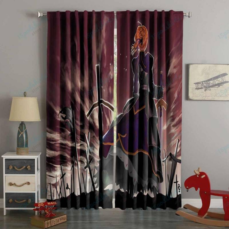 3D Printed Fate Stay Night Style Custom Living Room Curtains