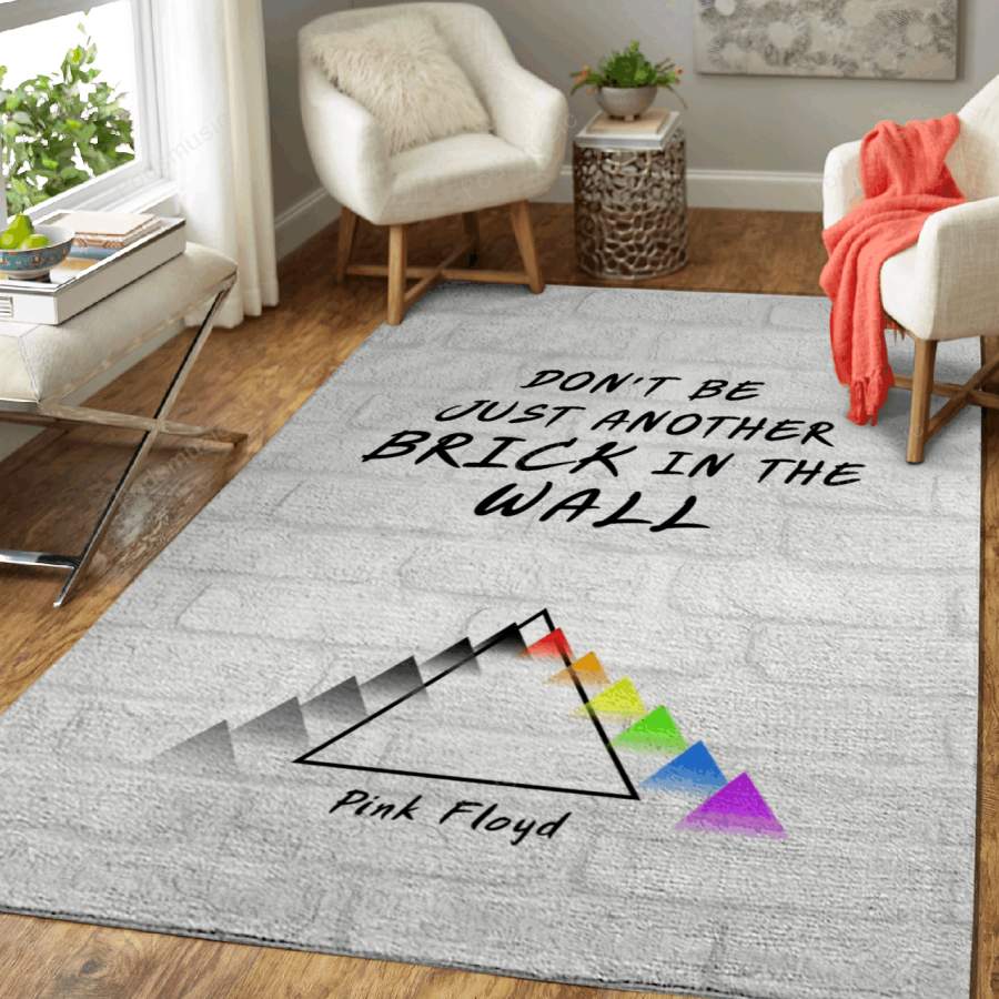 Pink Floyd Artwork – Music Quotes Art For Fans Area Rug Living Room Carpet …