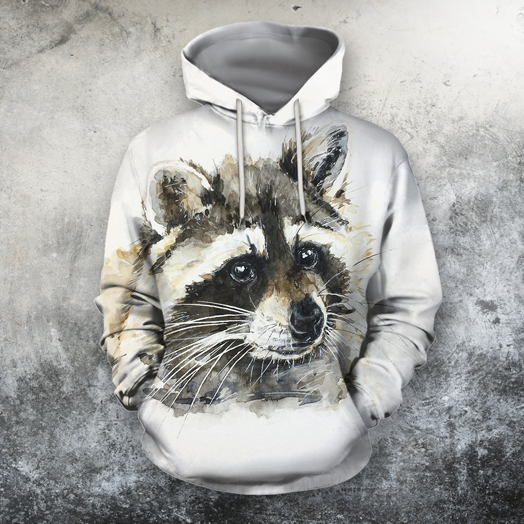 All Over Print Raccoon 01