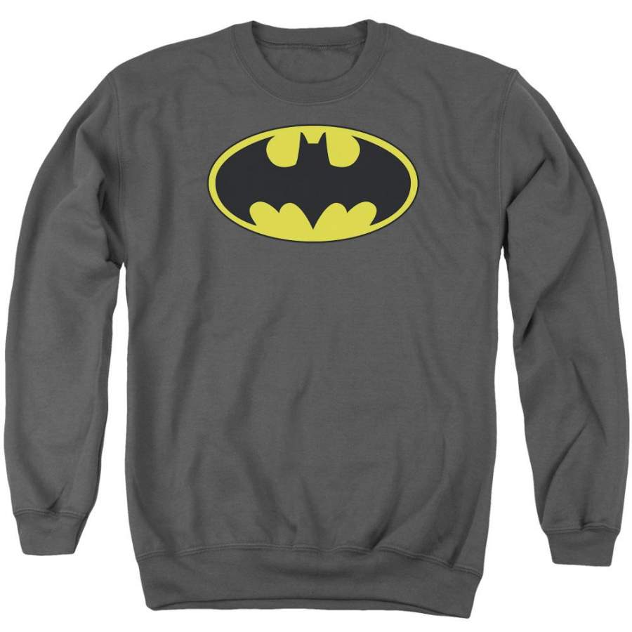 Batman – Classic Bat Logo Adult Crewneck Sweatshirt