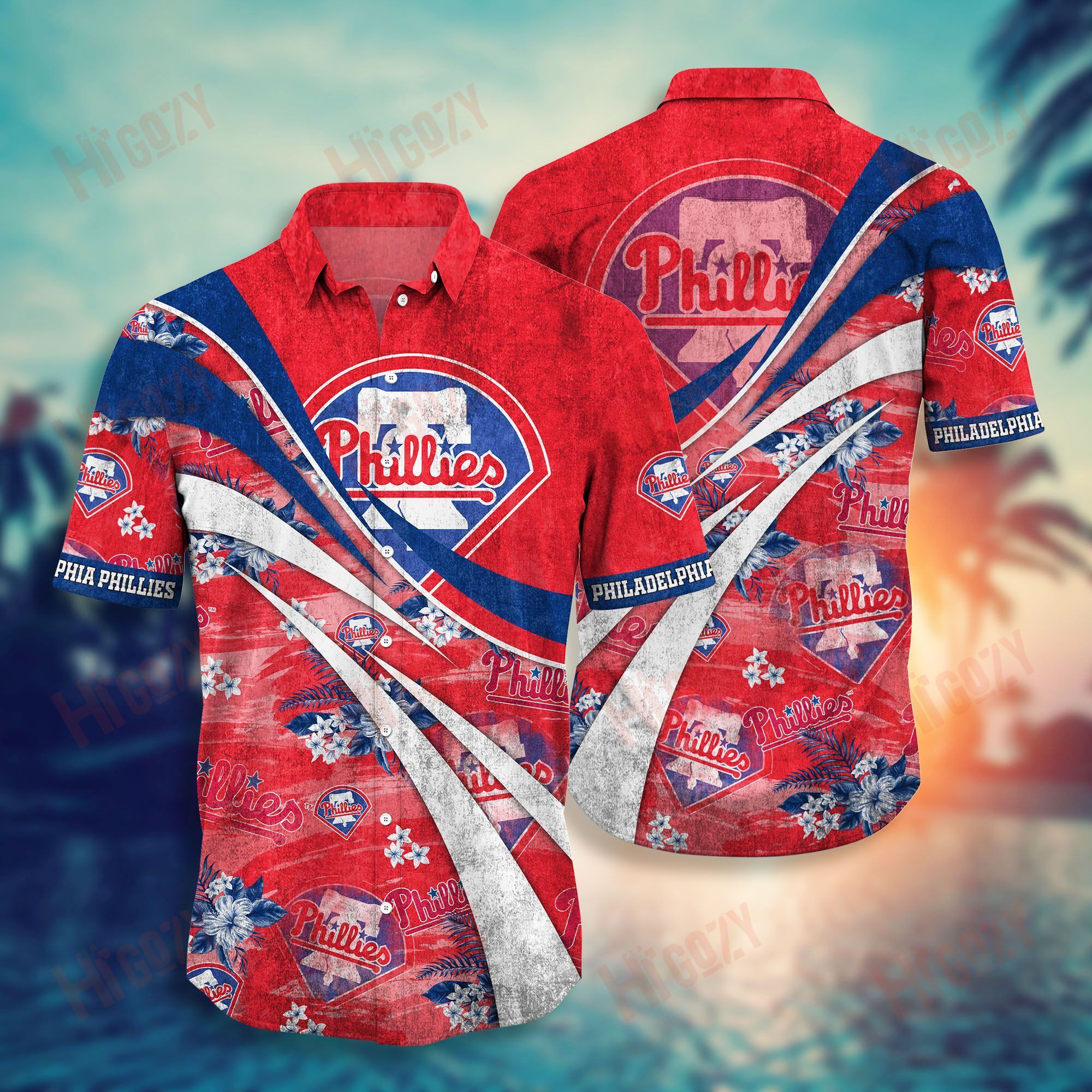 Philadelphia Phillies Hawaiian Style Shirt Trending Ha91000