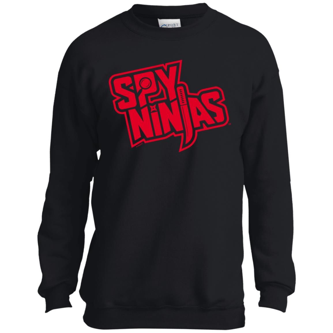 Chad Wild Clay Spy Ninjas Youth Black Hoodie T-Shirt