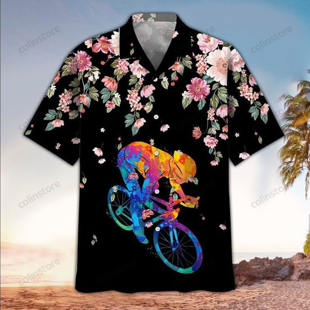 Cycling Hawaii Perfect Gift Ideas For Lover Shirt Aloha Ha43190