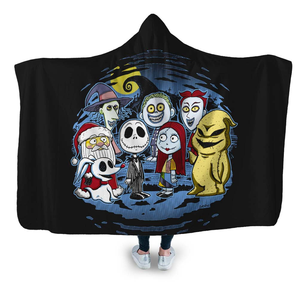 Halloween Friends Hooded Blanket