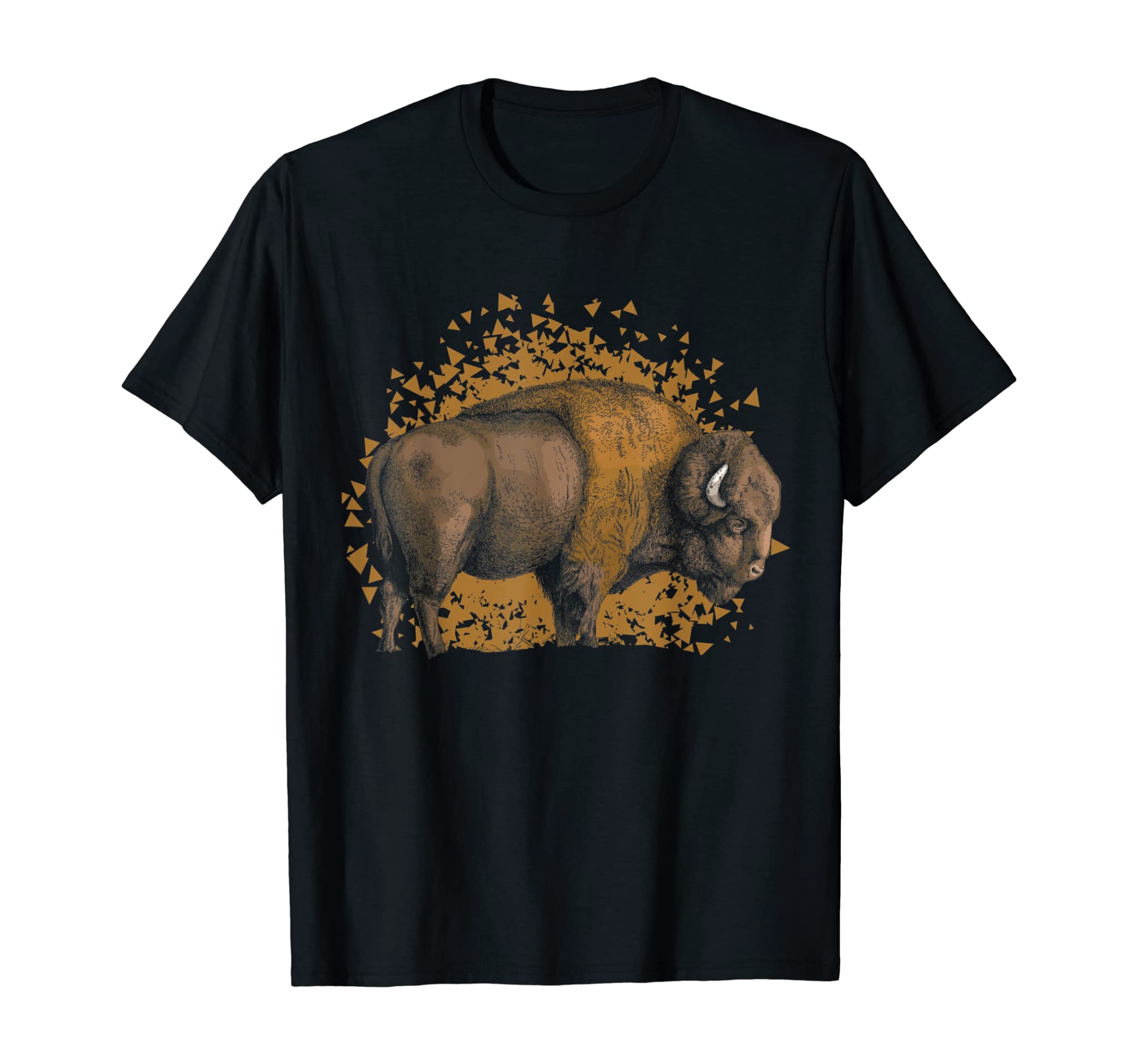 American Bison Wild Animal Gift Idea Men Boys Kids Buffalo T-Shirt