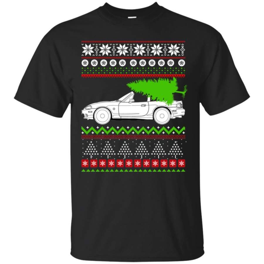 Mazda Miata Christmas Sweater T-Shirt