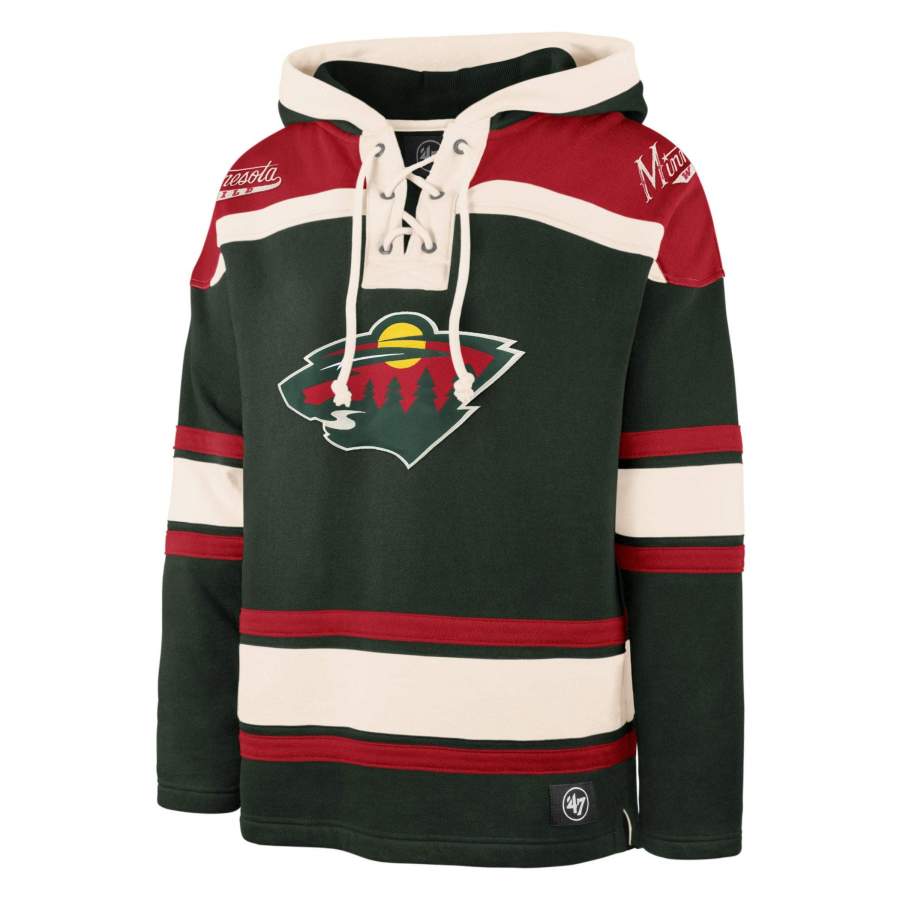 Minnesota Wild Superior ’47 Lacer Hoodie Unisex 3D All Over Print