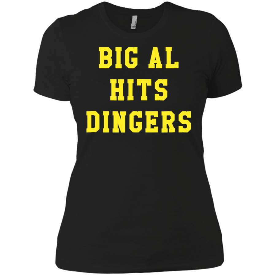 AGR Big Al Hits Dingers Ladies T-Shirt