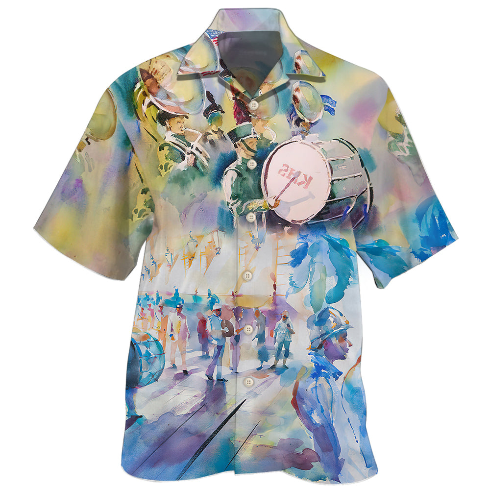 Marching Band Art Style Hawaii Shirt Ha93584