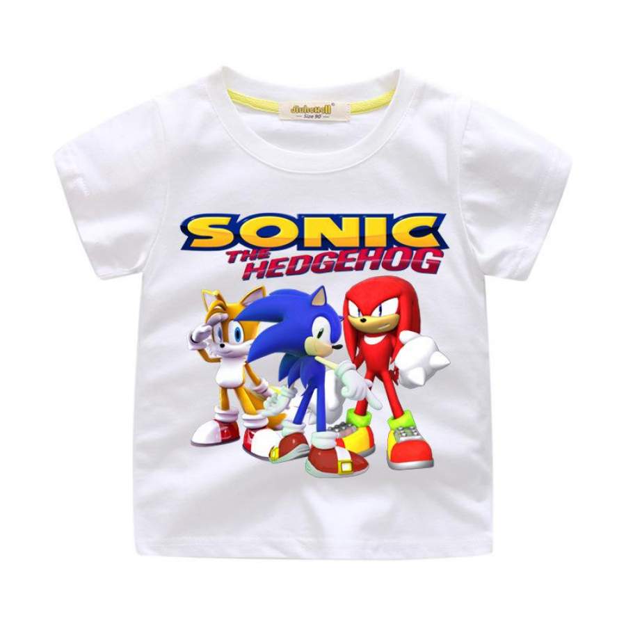 Unisex Sonic the hedgehog tshirt for kids