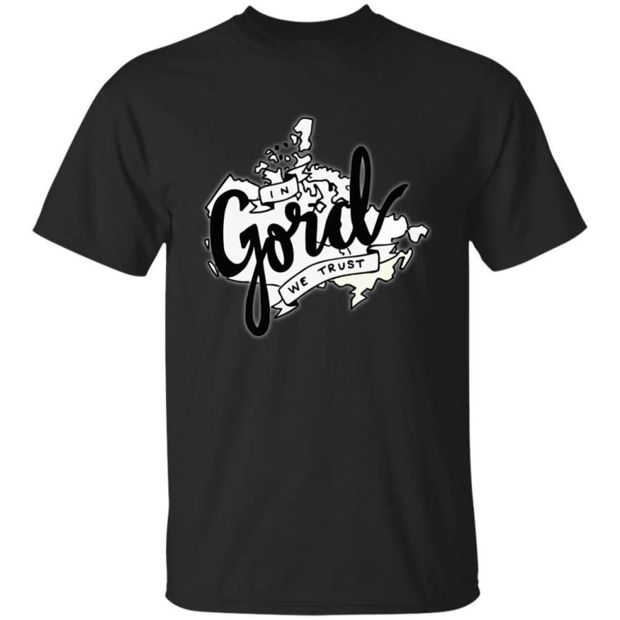 Gord Downie In Gord We Trust Tragically Hip Men T-shirt