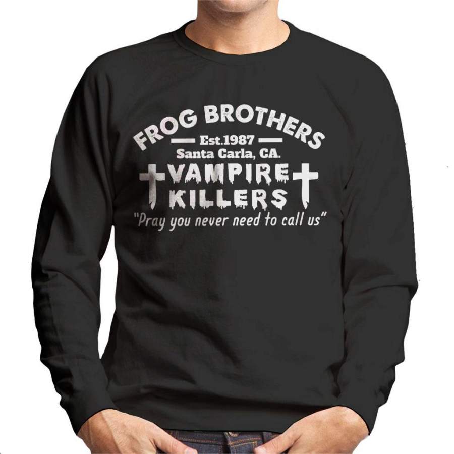 Frog Brothers Vampire Killers The Lost Boys Men’s Sweatshirt