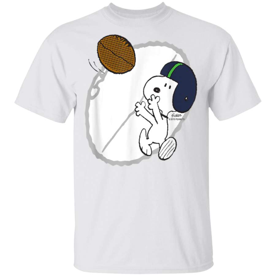 Peanuts Snoopy Football T-Shirt