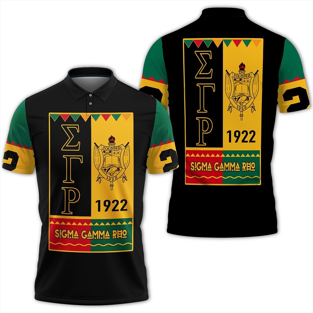 Sorority Polo – Sigma Gamma Rho Black History Month Polo Shirt