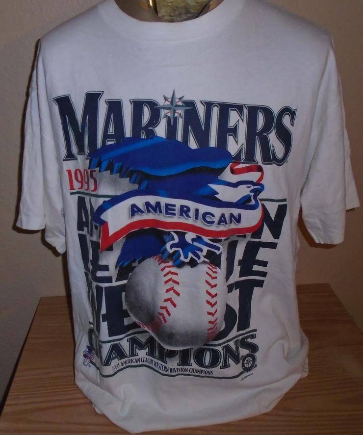 Vintage 1995 Rs Baseball League Champions Shirt