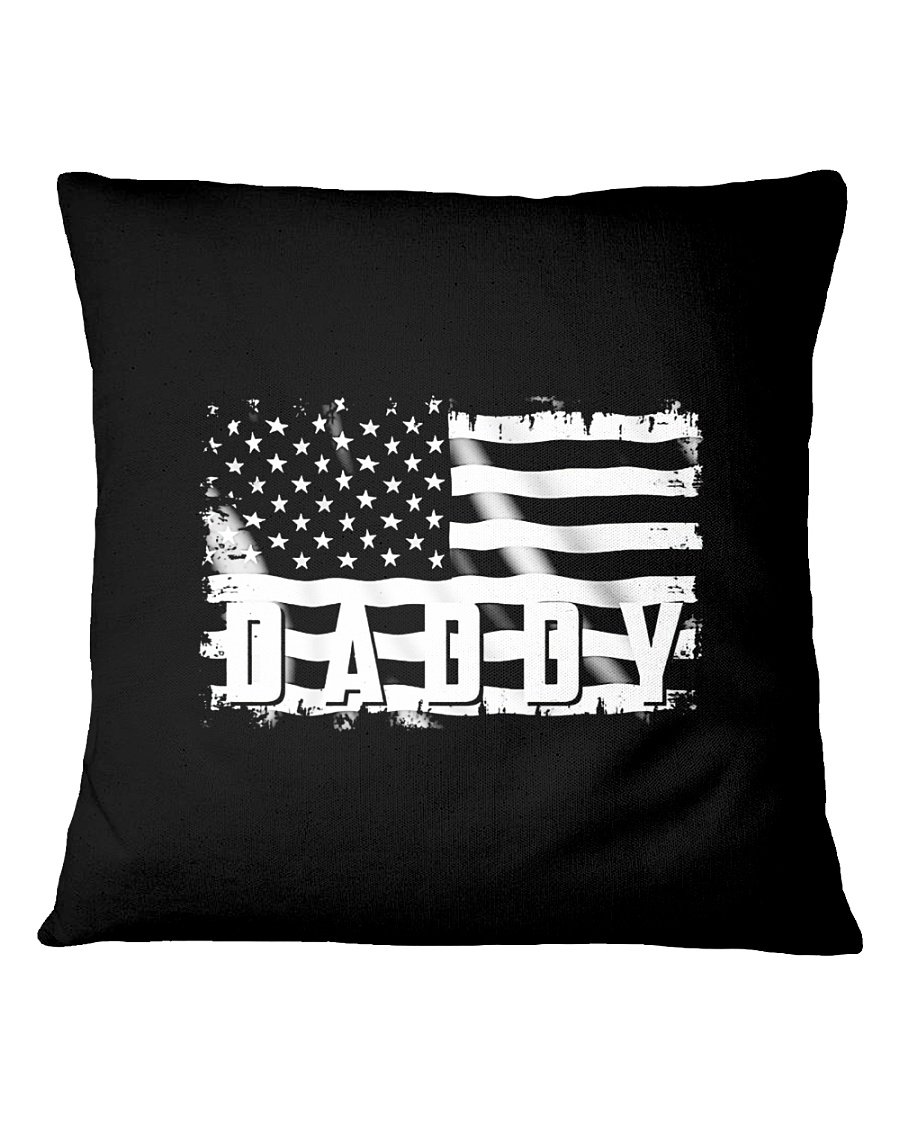 African American Daddy Square Pillowcase