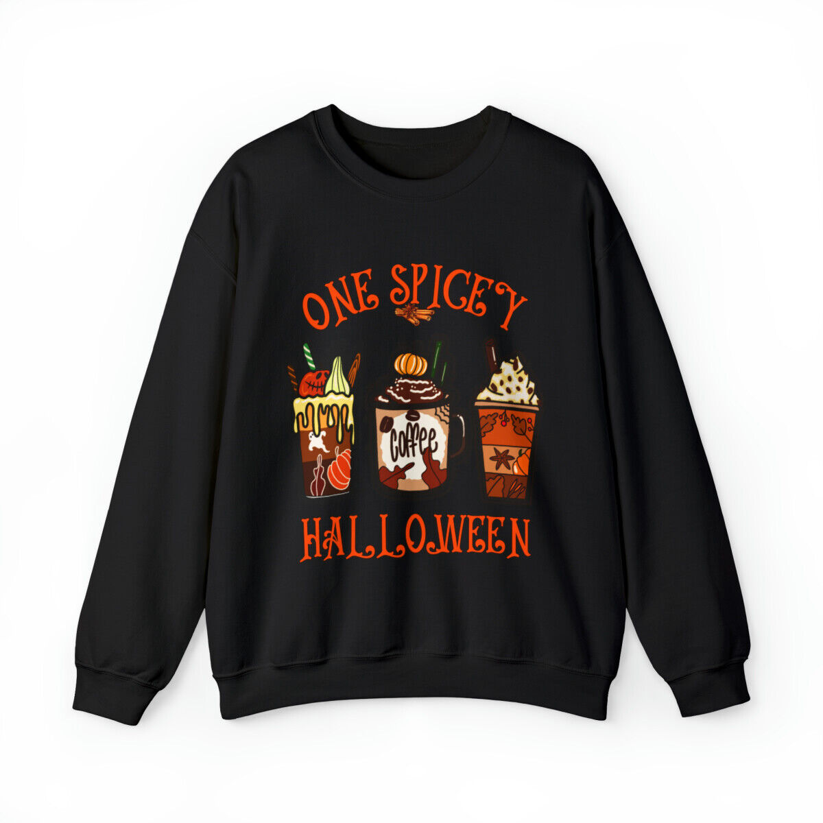 Spicy Halloween 2D Crewneck Sweatshirt All Over Print Sweatshirt For Women Sweatshirt For Men Sws1273