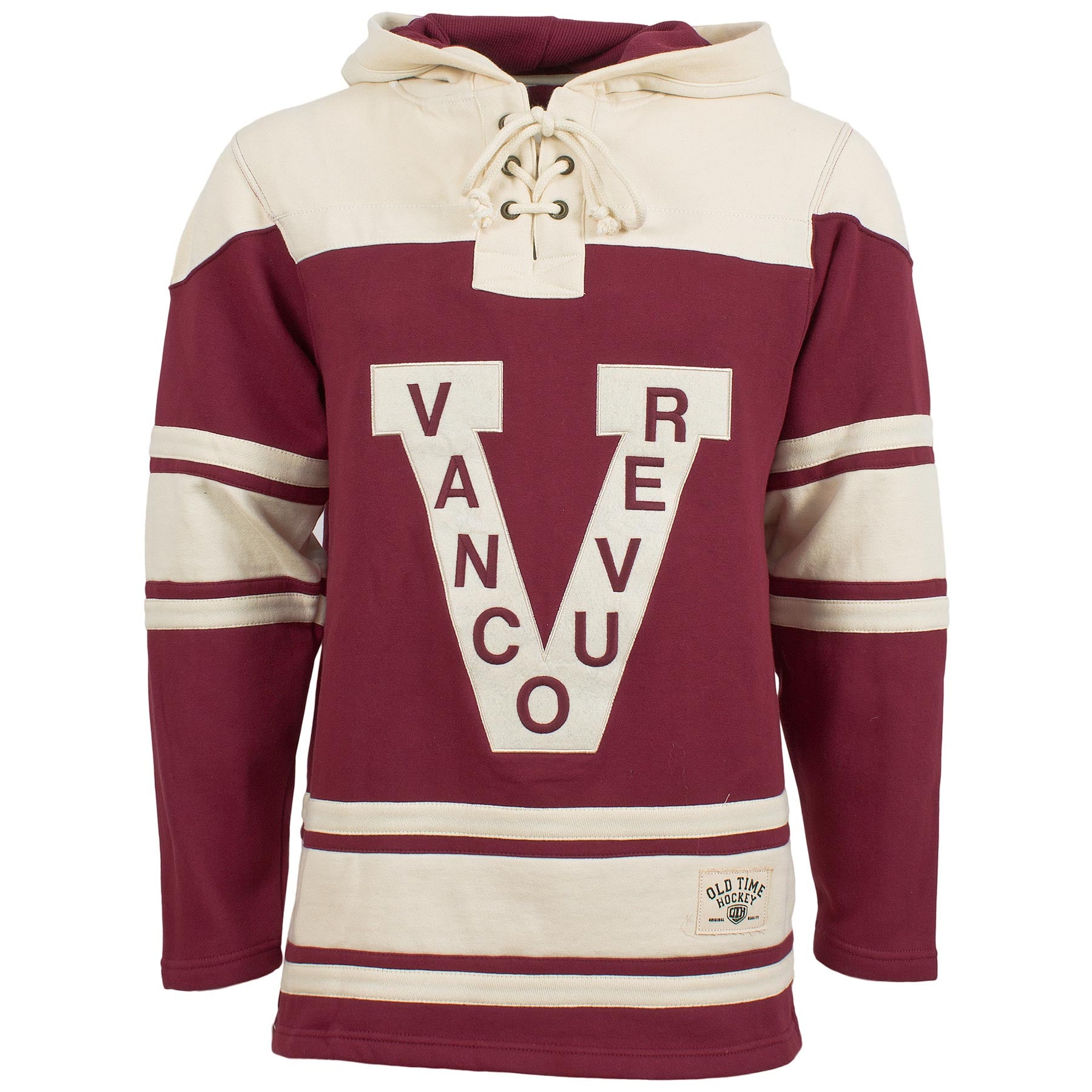 Vancouver Millionaires Old Time Hockey Lacer Jersey Hoodie