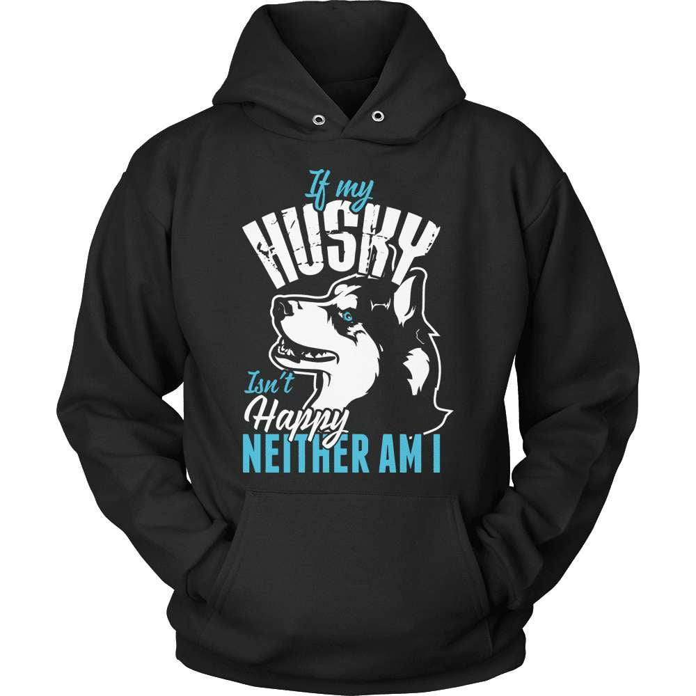 Husky T-Shirt Design – Husky Isn’t Happy