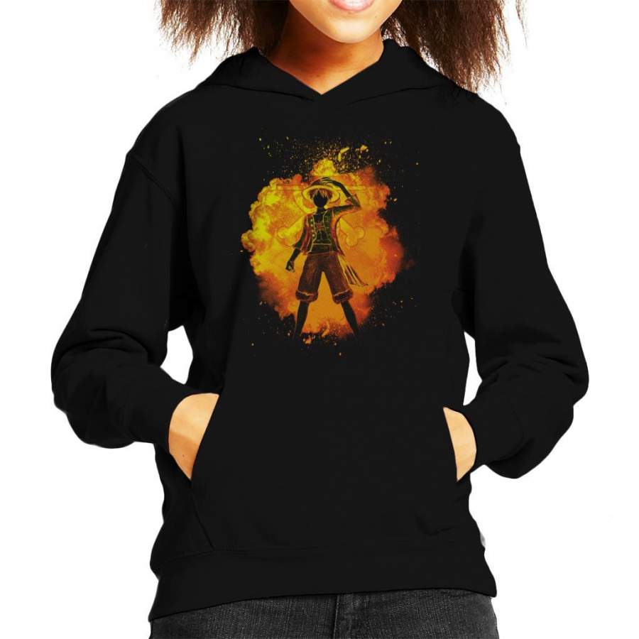 One Piece Soul Of The Pirate Kid’s Hooded Sweatshirt