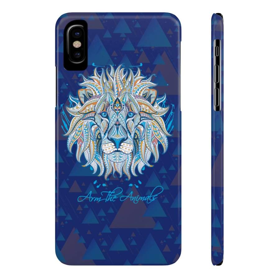 Accessory | Mandala Lion | Slim Phone Cases