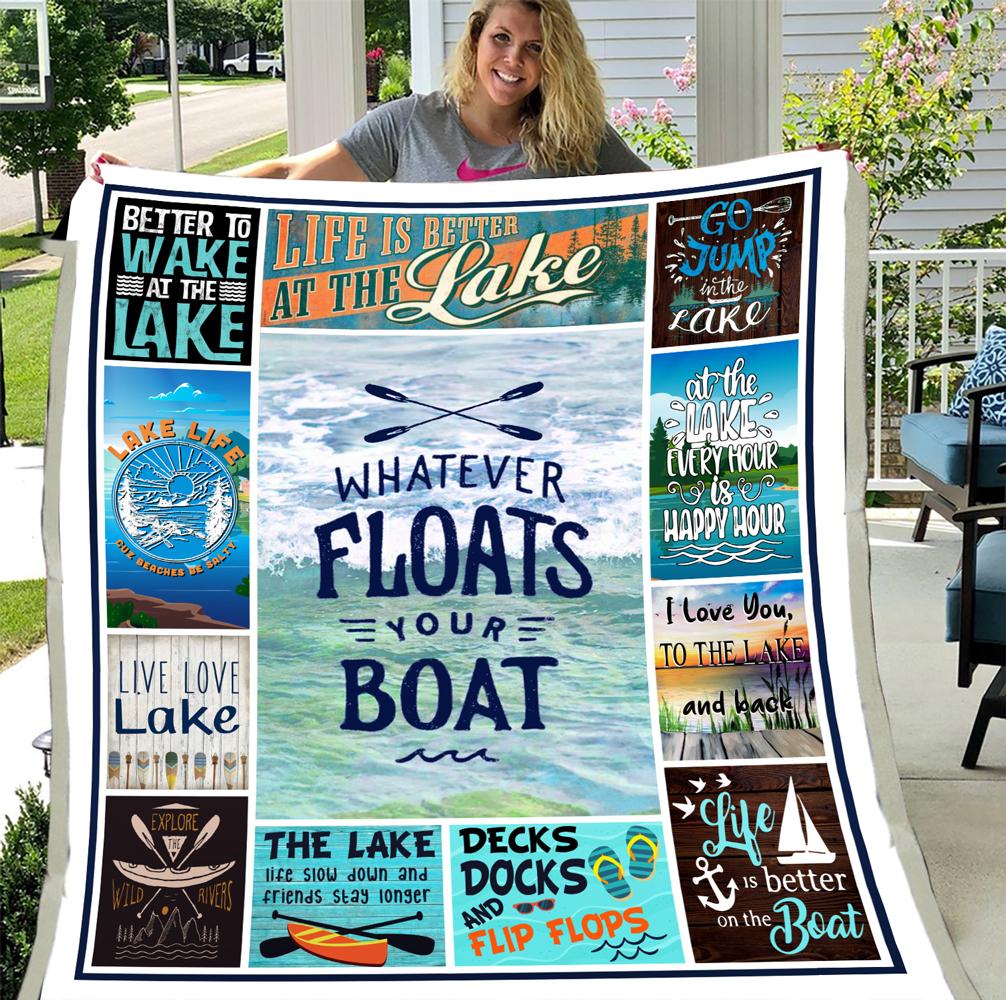 Boating Fleece Blanket