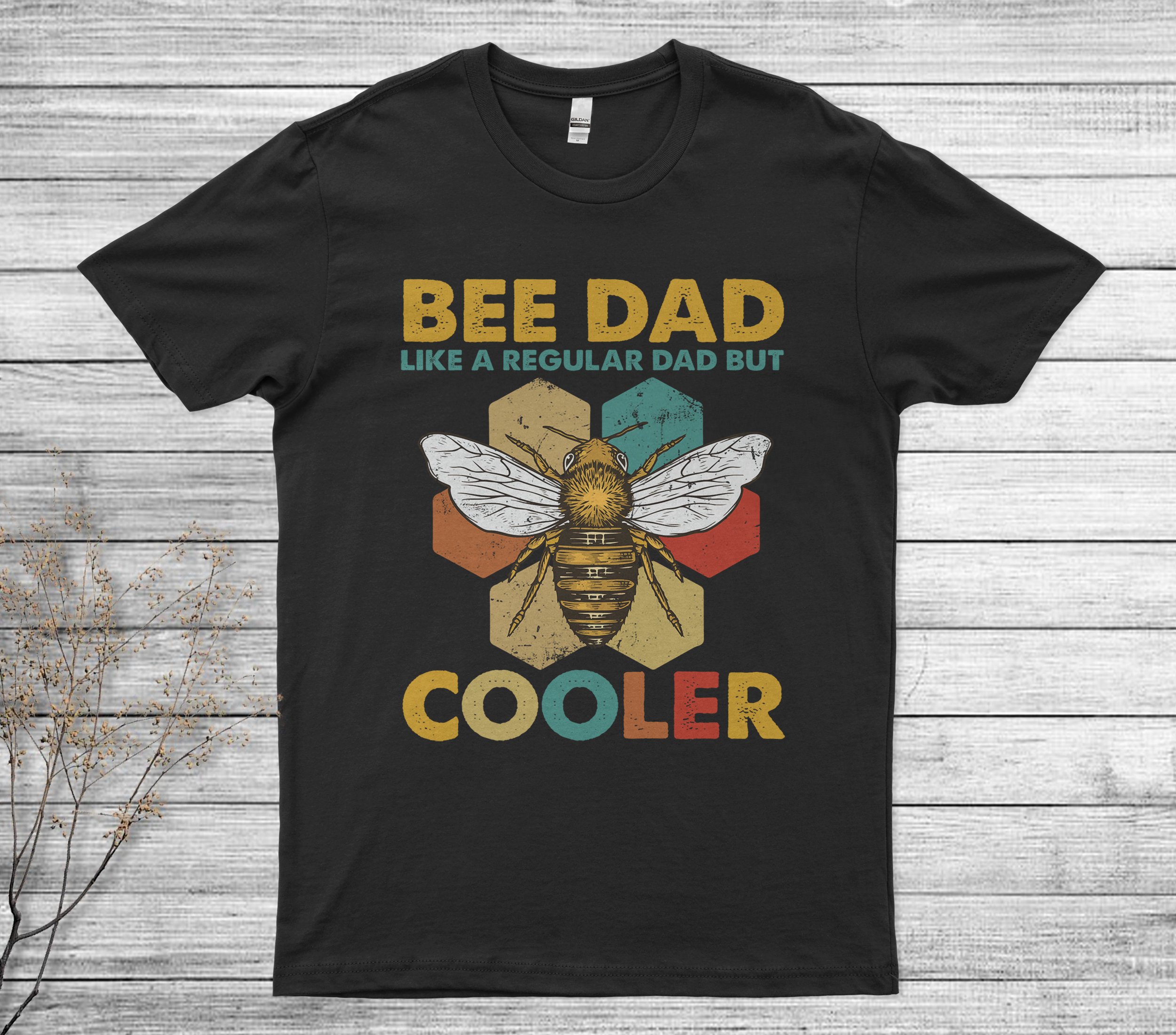 Beekeeper Bee Dad Honey Like a Regular Dad But Cooler Father’s Day Unisex T-Shirt