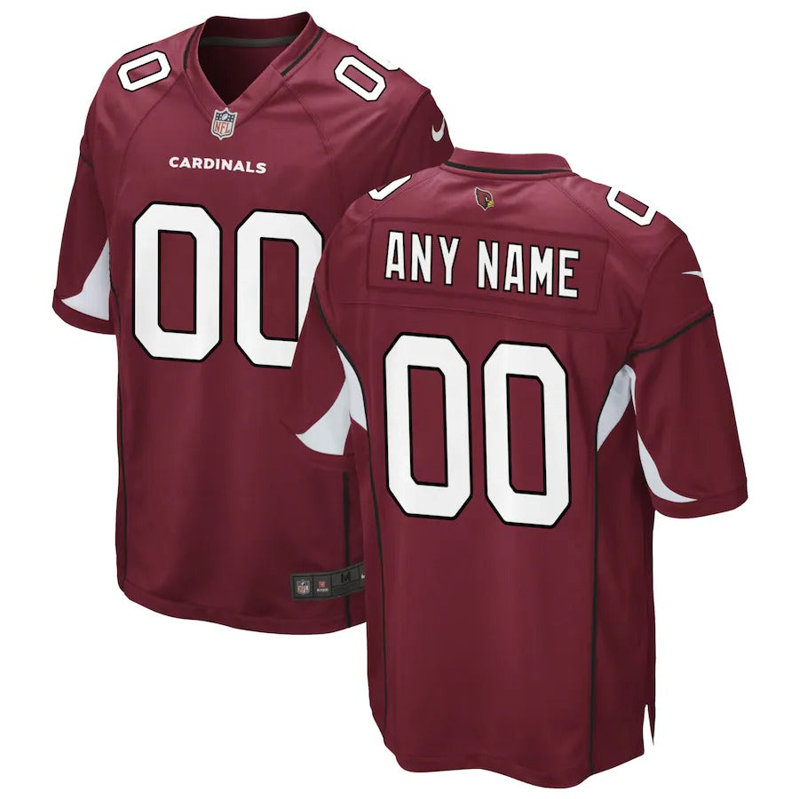 Men’S Arizona Cardinals Nike Cardinal Custom Game Jersey