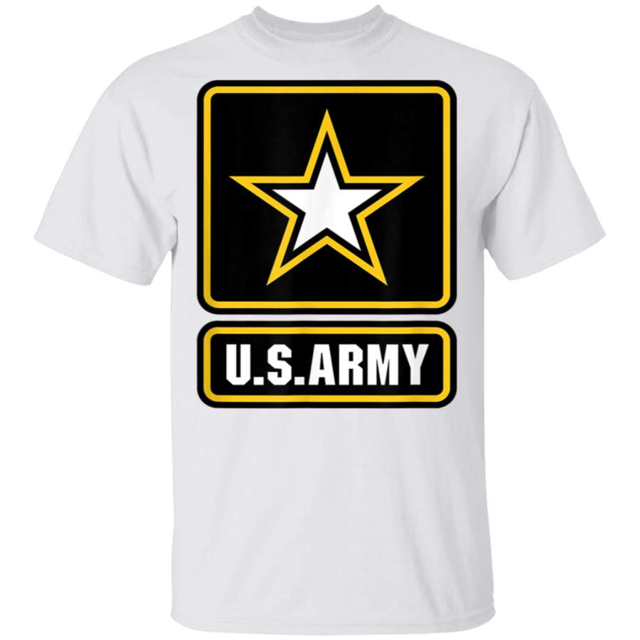 US Army Gift Military White Yellow Star Proud USA Merch TShirt – Liimon ...