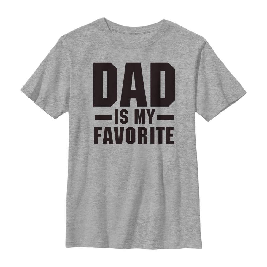 LOST GODS Boy’s Father’s Day Dad is My Favorite T-Shirt