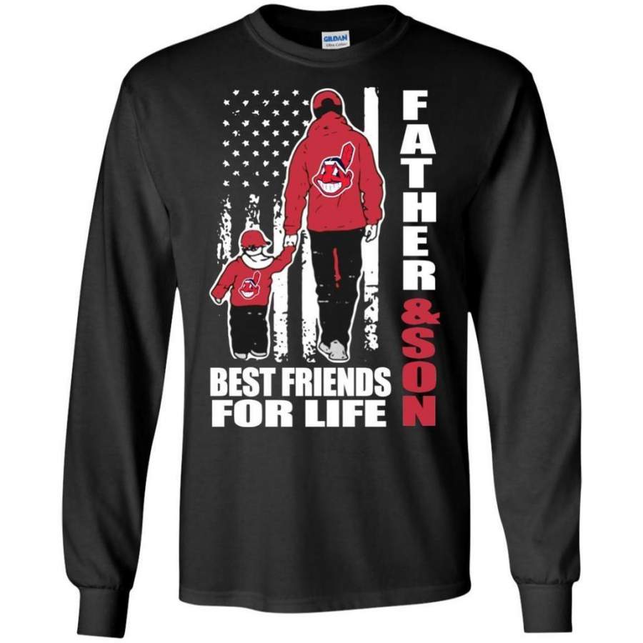 Fabulous Father And Son Best Friends For Life Cleveland Indians Shirt