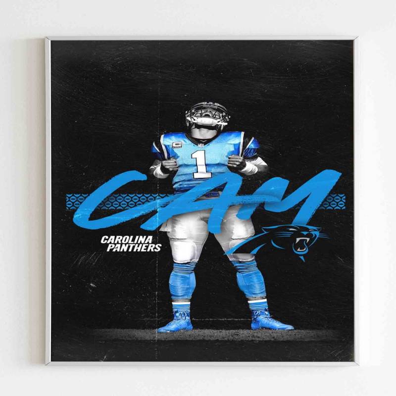 Cam Carolina Panthers Poster