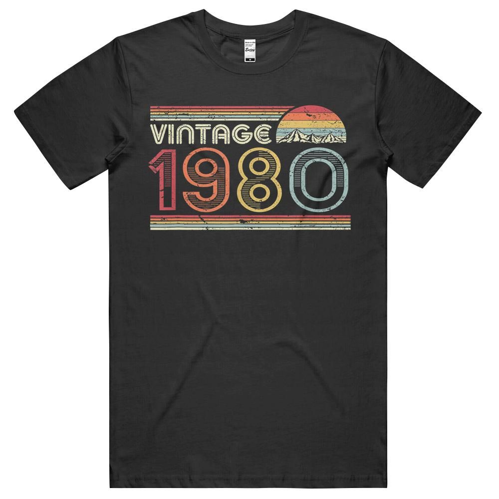 40th Birthday Gift Shirt. Classic, Vintage 1980 Unisex Shirt