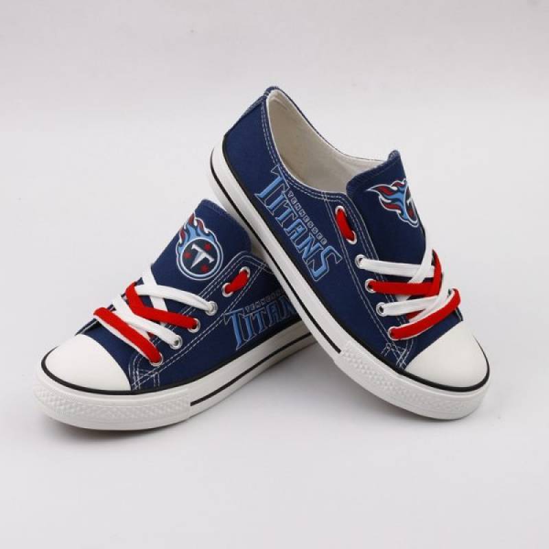 Tennessee Titans Canvas Shoes, Titans Sneakers, Tennis Shoes T-DF42L