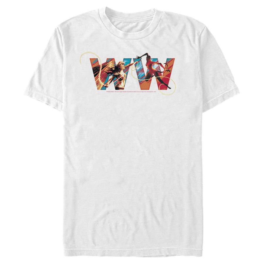 Wonder Woman 1984 Men’s Wonderous Battle  T-Shirt