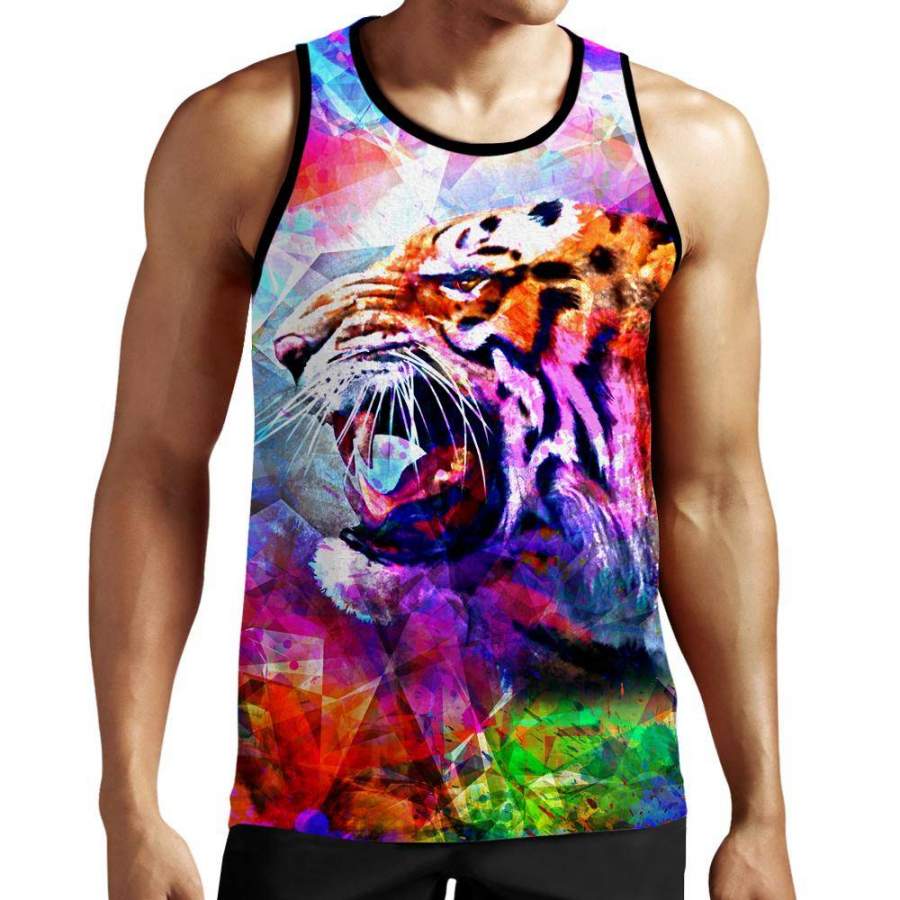 Vivid Tiger Tank Top