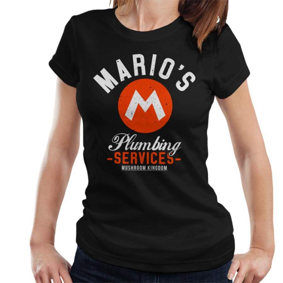 Academies Marios Plumbing Services Women’s T-Shirt