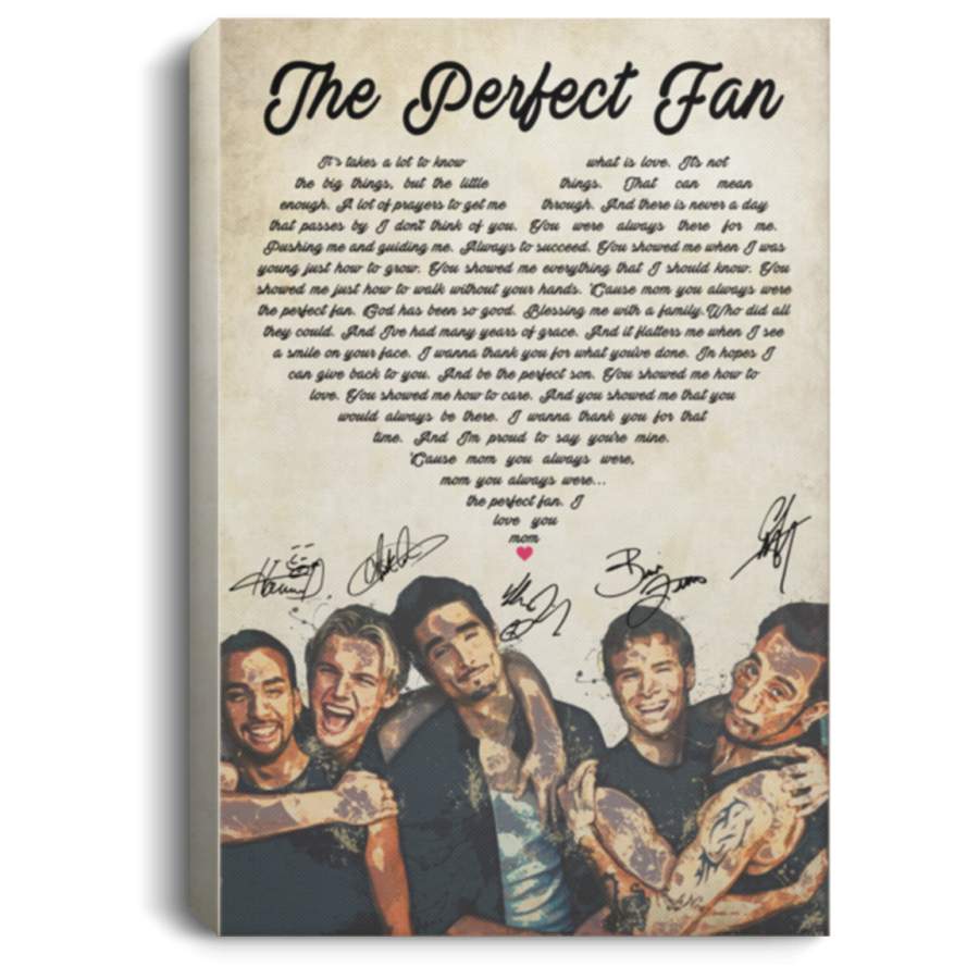 The Perfect Fan Backstreet Boys Canvas Poster VA04