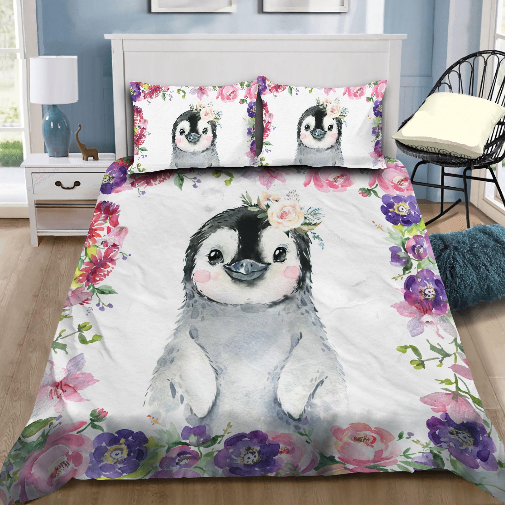 Tmarc Tee Lovely Penguin Bedding Set Am072051-Lam