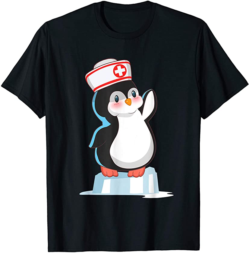 Penguin Nurse appreciation International Nurse Day T-Shirt