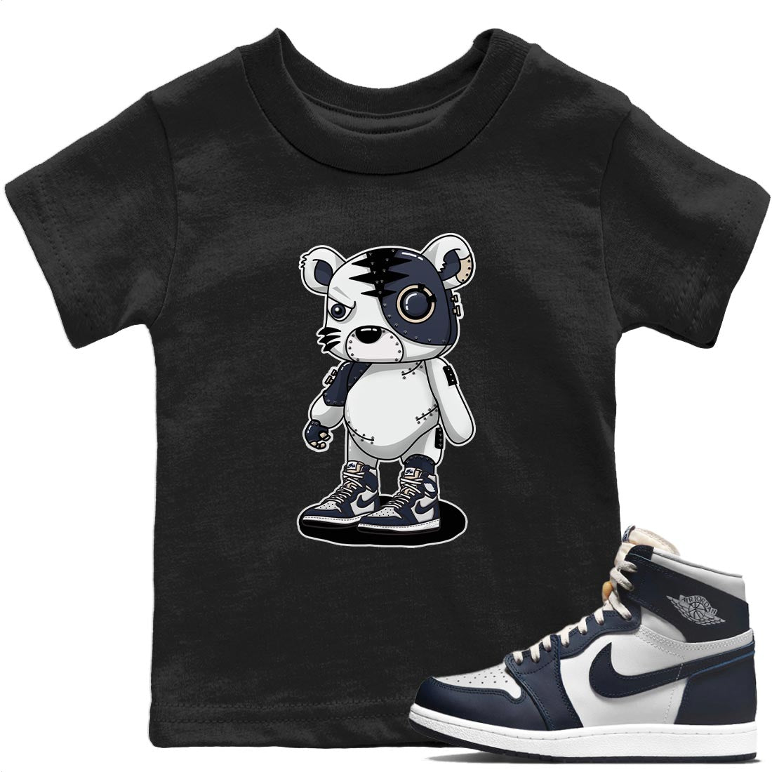 Cyborg Tiger T-Shirt – Air Jordan 1 ’85 Georgetown Baby & Youth