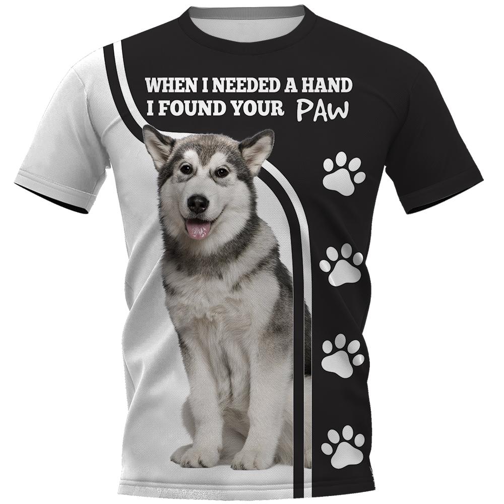Alaskan Malamute 3D Full Printing