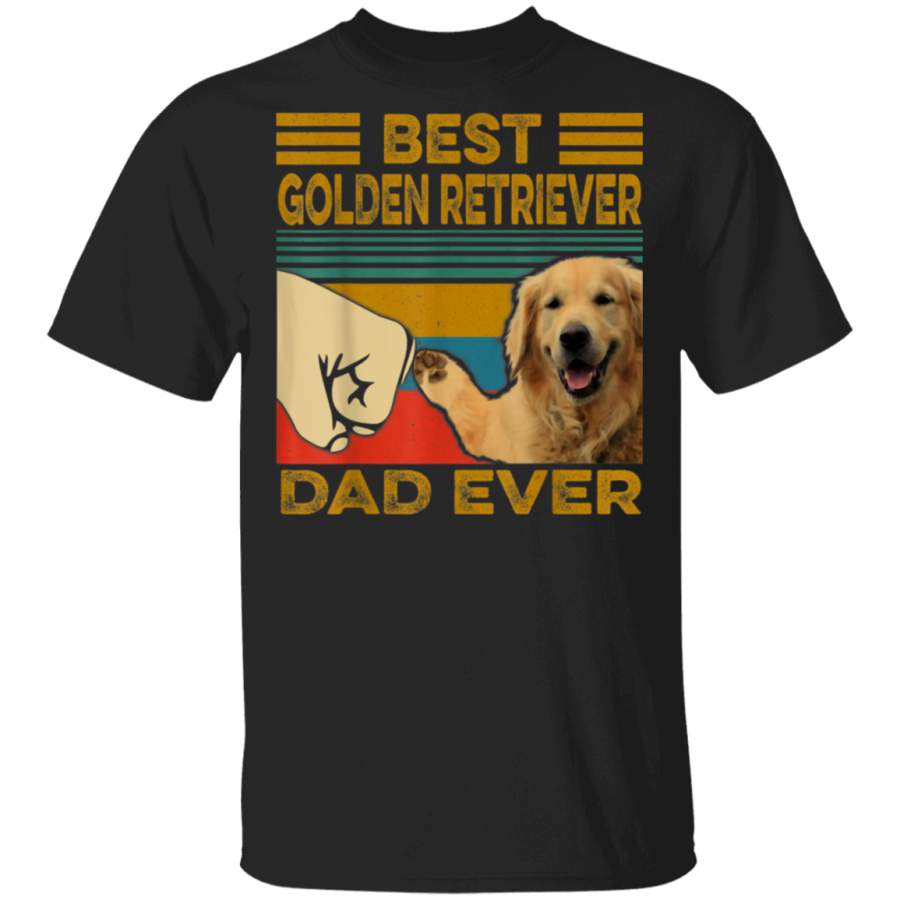 Best Golden Retriever Dad Ever T-Shirt