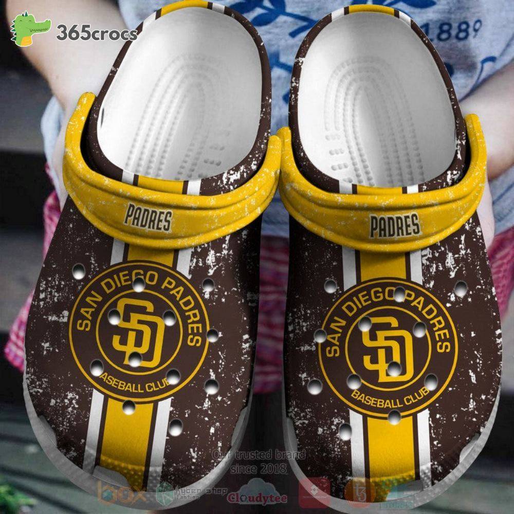 Diego Padres Mlb Crocss Clog Shoes