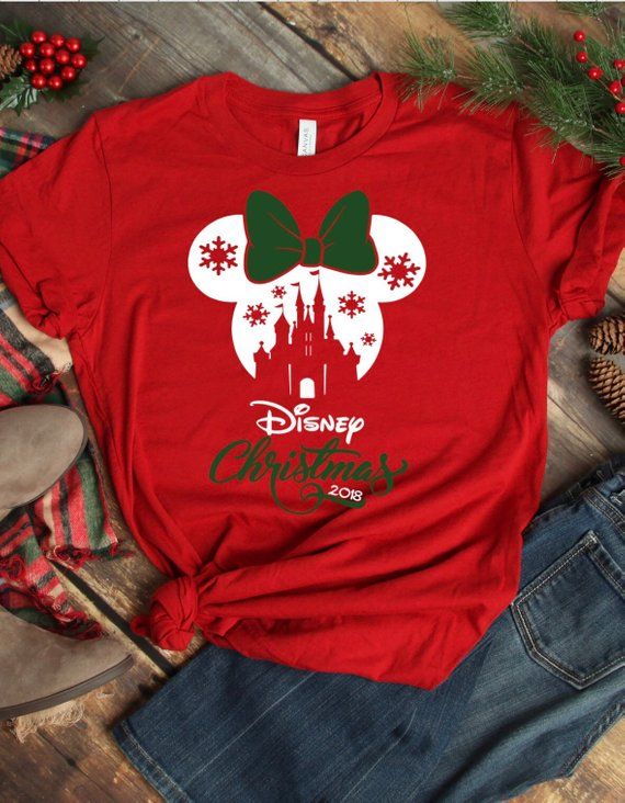 Disney Christmas Shirt, Disney Holid … fashionstation