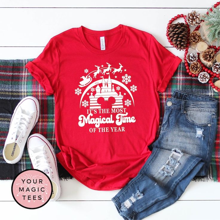 Disney Christmas Shirt, Most Magical … fashionstation