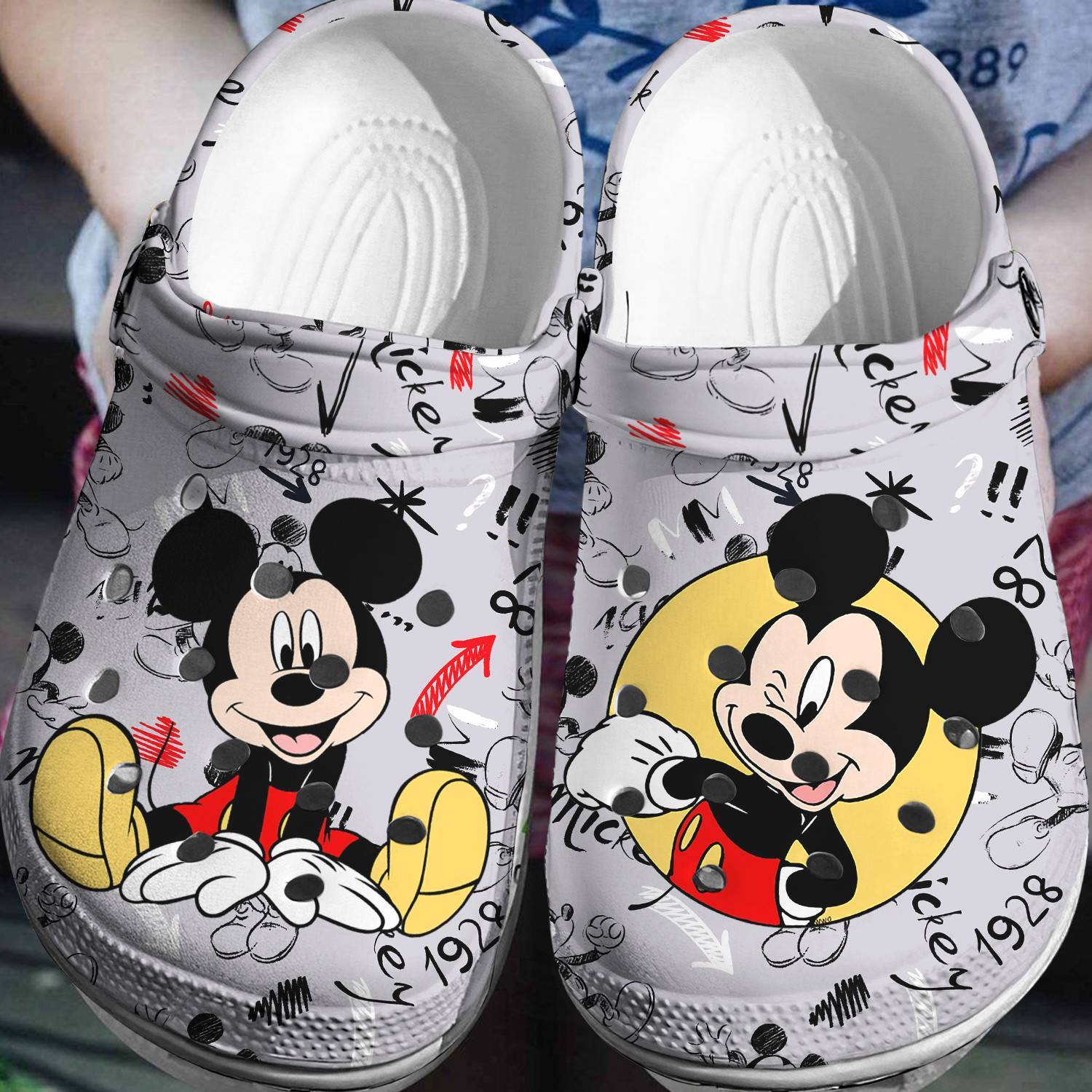 Disney Delight: Mickey Mouse Crocss Classic Clogs